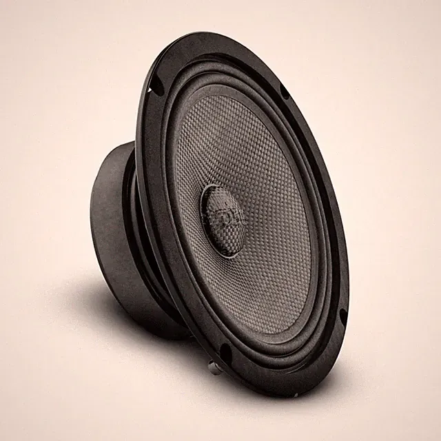 PRO-CF8.4SL 8" Shallow Carbon Fiber Water Resistant Cone Mid-Bass Loudspeaker...